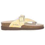 Mephisto Gul dam slide sandal Yellow, Dam