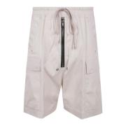 Rick Owens Cargobela Shorts Beige, Herr