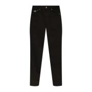 Versace Jeans Couture Jeans med avsmalnande ben Black, Herr