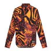 Versace Jeans Couture Skjorta med tryck Orange, Herr