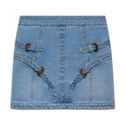 Versace Jeans Couture Jeanskjol Blue, Dam