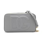 Dolce & Gabbana Logo Liten Kameraväska Kvinnor Gray, Dam