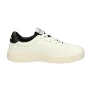 Lyle & Scott Eko Läder Låg Topp Sneakers White, Herr