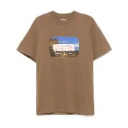 Carhartt Wip Klassisk Filmtryck T-shirt Green, Herr