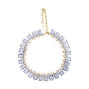 Ermanno Scervino Necklaces Blue, Dam