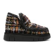 Mou Eskimo Bounce Sneaker Tweed Multicolor, Dam