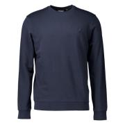 Lyle & Scott Superfina Crew Neck Tröjor i Marinblå Blue, Herr