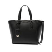 Michael Kors Svart Crossbody Tote Väska Black, Dam