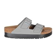 Birkenstock Arizona Sandal med Justerbar Spänne Gray, Dam