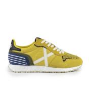 Munich Retro Running Sneaker Reinterpretation Yellow, Herr