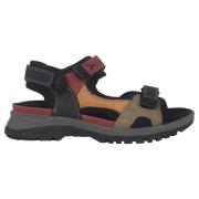 Waldläufer Bekväm bred passform sandal - multicolor Multicolor, Dam