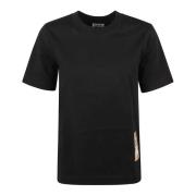 Burberry Svarta T-shirts och Polos Black, Dam