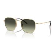 Oliver Peoples Guld Shaded Solglasögon Kierney SUN Yellow, Unisex