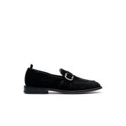 Alexander Hotto Svart Mocka Loafers Black, Herr