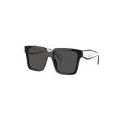 Prada PR 24Zs 1Ab5S0 Sunglasses Black, Dam