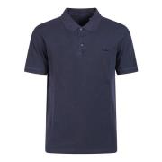 Woolrich Klassisk Polo Shirt i Mackinack Stil Blue, Herr