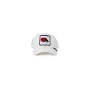 Goorin Bros Vit Ladybug Trucker Cap Snyggt Tryck White, Herr