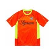 Supreme Orange Fotboll T-shirt Orange, Herr