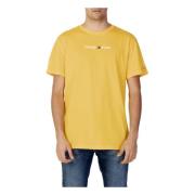 Tommy Jeans T-Shirts Yellow, Herr