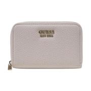 Guess Quiltad Plånbok med Kedja Beige, Dam