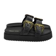 Versace Jeans Couture Sandaler Black, Dam