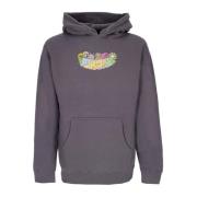 Ripndip Kolgrå hoodie med känguruficka Black, Herr