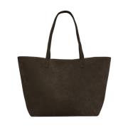 Wakakuu Icons Stilig Suede Toteväska Brown, Dam