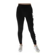 Nike Svarta Printade Leggings för Kvinnor Black, Dam