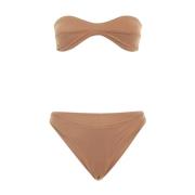 Reina Olga Brun Katia Bikini Set Brown, Dam