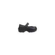 Crocs Svarta Mary Jane Sandaler Modell 207008 Black, Dam