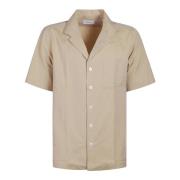 Lardini Casual kortärmad skjorta Beige, Herr