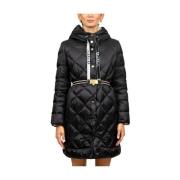 Max Mara Vändbar Parka med Huva - Svart Black, Dam