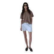 Designers Remix Sacha Polo Tee Brown, Dam