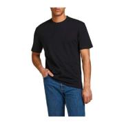 Jack & Jones Svart Crew Neck T-shirt Black, Herr