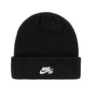 Nike Ikonisk Svart Beanie för Män Black, Herr