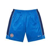 Supreme Blå Fotbollsshorts | Stilren Blue, Herr