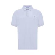 Brunello Cucinelli Klassisk Polo Skjorta Blue, Herr