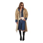 Designers Remix Dylan Mix Trench Beige, Dam