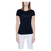 Guess Sangallo Dam T-shirt Vår/Sommar Kollektion Black, Dam