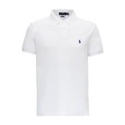 Polo Ralph Lauren Klassisk Vit Polo Skjorta med Logotyp White, Herr