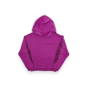 Chrome Hearts Lila Vintage Hoodie Purple, Herr