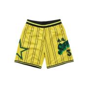 Supreme Gula Basketbollstjärna Shorts Yellow, Herr