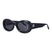 Courrèges Svarta Rave Solglasögon Dam Accessoarer Black, Dam