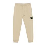 Stone Island Beige Stiliga Byxor Beige, Herr