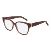 Saint Laurent Bruna Glasögonbågar SL M33 Brown, Unisex