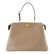 Fendi Mjuk Peekaboo Beige Accessoar Kvinna Beige, Dam