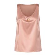 Dolce & Gabbana Stilren Top för Kvinnor Pink, Dam