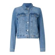 Guess Jeansjacka Delya med juvelknappar Blue, Dam