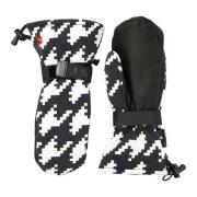 Perfect Moment Houndstooth Handskar med Thinsulate Isolering Black, Da...