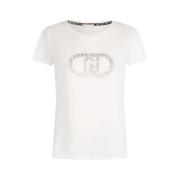 Liu Jo Kortärmad Mode T-shirt White, Dam